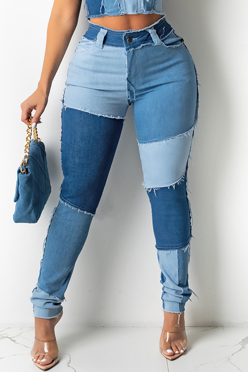 regular waist jeans