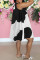 Black Fashion Casual Patchwork Basic O Neck Sleeveless A Line Dresses