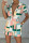Green Casual Geometric Print Patchwork Turn-back Collar Straight Jumpsuits