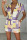 Purple Casual Geometric Print Patchwork Turn-back Collar Straight Jumpsuits