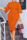 Tangerine Work Solid Split Joint Asymmetrical O Neck Three Quarter Two Pieces
