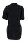Black Fashion Casual Printing Short Sleeve Dress