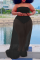 Black Sexy Solid See-through Mesh Swimwears Cover Up