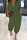 Green Casual Solid Patchwork Turndown Collar Harlan Jumpsuits