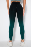 Black Street Sportswear Gradual Change Solid Patchwork
