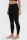Black Casual Sportswear Solid High Waist Butt-lifting Yoga Trousers