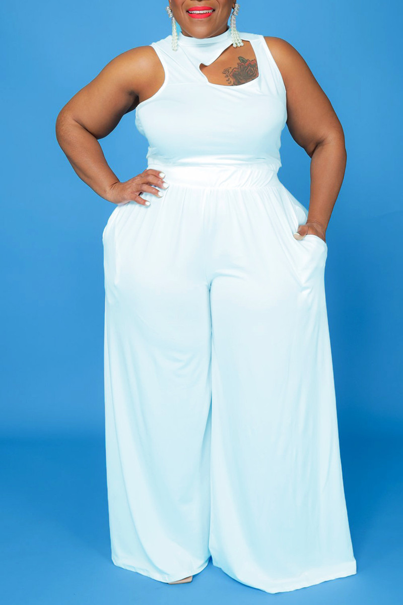sexy plus size white
