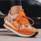 Orange Fashion Casual Bandage Patchwork Sport Shoes