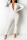 White Sexy Solid Split Joint Zipper Collar Skinny Jumpsuits
