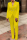 Yellow Casual Solid Patchwork Turndown Collar Long Sleeve Two Pieces