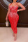 Black Fashion Sexy Hot Drilling See-through Spaghetti Strap Sling Dress