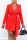 Red Fashion Work Solid Bandage V Neck Pencil Skirt Dresses