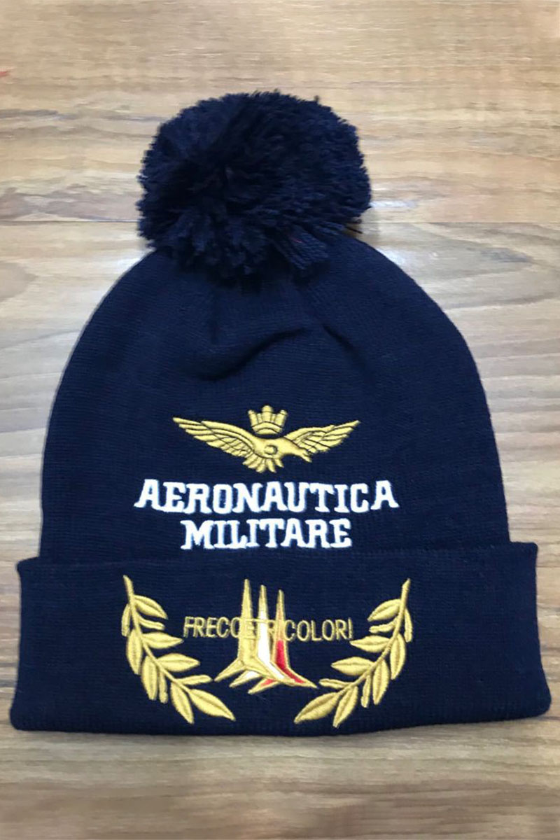 

Navy Blue Fashion Casual Embroidery Split Joint Letter Hat