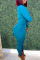 Black Casual Solid Patchwork O Neck Long Sleeve Two Pieces