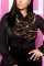 Black Fashion Casual Long Sleeve Shirt