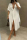 White Fashion Casual Solid Split Joint Turndown Collar Long Sleeve Dresses