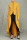 Yellow Casual Solid Patchwork Asymmetrical Zipper Irregular Dress Dresses