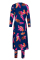 Camouflage Sexy Printing Cardigan Long Sleeve Trousers Suit