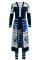Camouflage Sexy Printing Cardigan Long Sleeve Trousers Suit