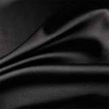 Black Fashion Casual Solid Asymmetrical O Neck Long Sleeve Plus Size Dresses