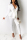 White Fashion Ruffled Professional Uniform Two-Piece Suit