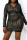 Black Fashion Sexy Patchwork Sequins Long Sleeve Plus Size Dresses