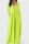 Fluorescent Green Casual Solid Patchwork V Neck Straight Dresses