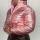 Pink Casual Street Solid Split Joint Zipper Outerwear