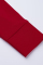 Red Fashion Sexy Plus Size Solid Basic Turndown Collar Long Sleeve Dress