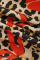 Black Fashion Sexy Printed Vest Shorts Set