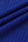 Deep Blue Casual Cross-over Design Two-piece Pants Set