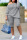Grey Casual Solid Patchwork Buttons Oblique Collar Long Sleeve Two Pieces