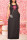 Black Fashion Casual Lips Printed Basic O Neck Vest Dress Dresses