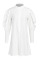 White Street Solid Patchwork Buckle Turndown Collar Shirt Dress Dresses
