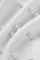 White Elegant Solid Patchwork Feathers Beading Off the Shoulder Evening Dress Dresses