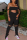 Black Sexy Fashion Strapless Top Trousers Slim Set