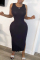 Black Fashion Sexy Sleeveless Long Dress