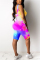 Yellow Fashion Sports Letter Printed Vest Romper