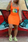 Light Blue Sexy Lip Print Sleeveless Dress