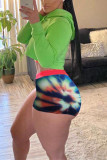Colorful Fashion Sexy Printed Tight Sports Shorts