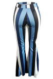 Blue Euramerican Striped Pants