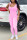 Pink Sexy Fashion Sleeveless Tank Jumpsuit
