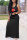 Black Fashion Casual Printed Sleeveless Dress