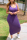 Purple Fashion Sexy Sleeveless Long Dress