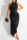 Black Fashion Sexy Solid Backless Halter Sleeveless Dress Dresses