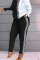 Gold Fashion Casual Print Patchwork O Neck Long Sleeve Two Pieces