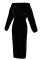 Deep Coffee Fashion Sexy Solid backless One word collar Step Skirt Dresses