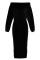 Deep Coffee Fashion Sexy Solid backless One word collar Step Skirt Dresses