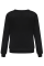 Black Fashion Daily Print Patchwork Letter O Neck Tops
