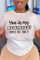 White Fashion Casual Print Patchwork Letter O Neck T-Shirts